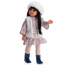 Asi Кукла Сабрина с цветна рокля, шапка и елек