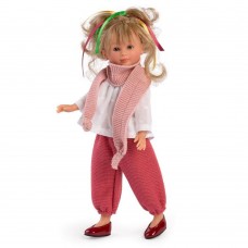 Asi Celia doll 30 cm with pink skarf