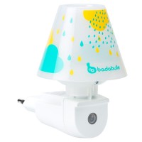 Badabulle Wall Night Light Blue Drops