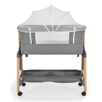 Cangaroo Baby Crib Adoro, grey