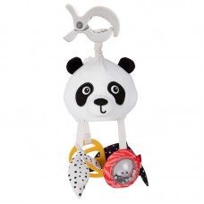 Canpol Сензорна мека играчка с дрънкалка и клипс BaibiesBoo Панда