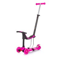 Chipolino Kid's toy scooter 2 in 1 Multi Plus, pink