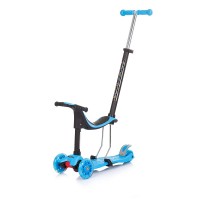 Chipolino Kid's toy scooter 2 in 1 Multi Plus, blue