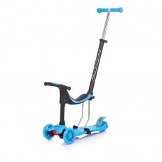 Chipolino Kid's toy scooter 2 in 1 Multi Plus, blue