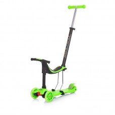 Chipolino Kid's toy scooter 2 in 1 Multi Plus, green