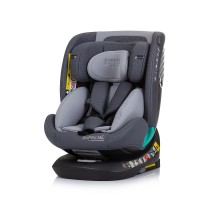 Chipolino Стол за кола 360 i-Size (40-150 cm) Supreme ISOFIX, гранит