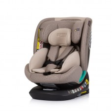 Chipolino i-Size Car seat with ISOFIX Supreme (40-150 cm), macadamia