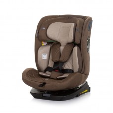 Chipolino i-Size Car seat with ISOFIX X Factor (40-150 cm), macadamia