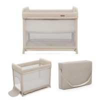 KinderKraft Travel Cot Moon Dream, beige