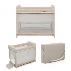 KinderKraft Travel Cot Moon Dream, beige