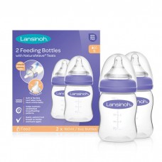 Lansinoh Feeding Bottle Set with NaturalWave 2x160 ml