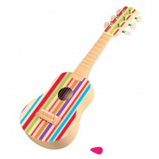 Lelin Toys Striped Decor Guitar