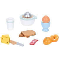 Lelin Toys Wooden Breakfast Set