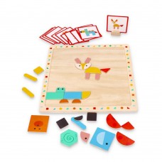Lelin Toys Магнитна игра с животни