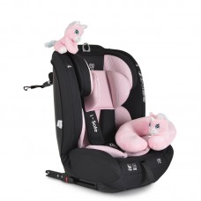 Moni Car seat I-Safe I-size (76 - 150 cm), pink