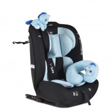 Moni Car seat I-Safe I-size (76 - 150 cm), blue