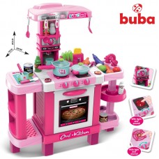 Buba Детска кухня със светлинни и звукови ефекти розова
