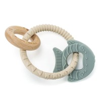 Reer Wood and Silicone Teething Ring