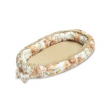 Sensillo Velvet Baby Nest, beige