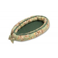 Sensillo Velvet Baby Nest, green