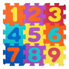 Woody Soft floor mat Numbers