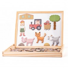 Woody Magnetic Board Animals