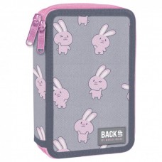 Back Up 2-layer Pencil Case with supplies DW 01 Rabbit