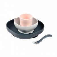 Beaba Silicone Meal Set Midnight