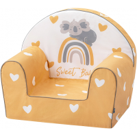 Bubaba Armchair Yellow Hearts