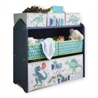 Ginger Home Children's Toy organizer with storage boxes Dinosaur