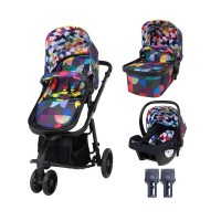 Cosatto Giggle 3 Baby stroller 3 in 1 Kaleidoscope