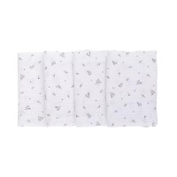 Bubaba by FreeON Muslin Wraps 4 pieces White