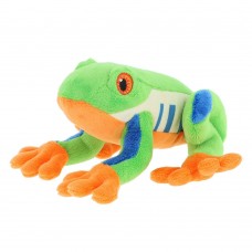 Keel Toys Екологична плюшена играчка Дървесна жаба, 15 см