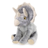 Keel Toys Keeleco Soft Toy Dinosaurs 12cm, Grey