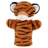 Keel Toys Keeleco Hand Puppet Plush Soft Toy Tiger