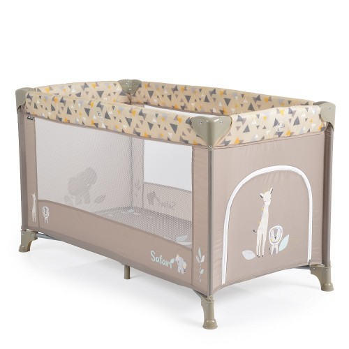 Beige sale travel cot