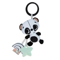 Tini Love Black & White Décor Panda Take Along Rattle Toy